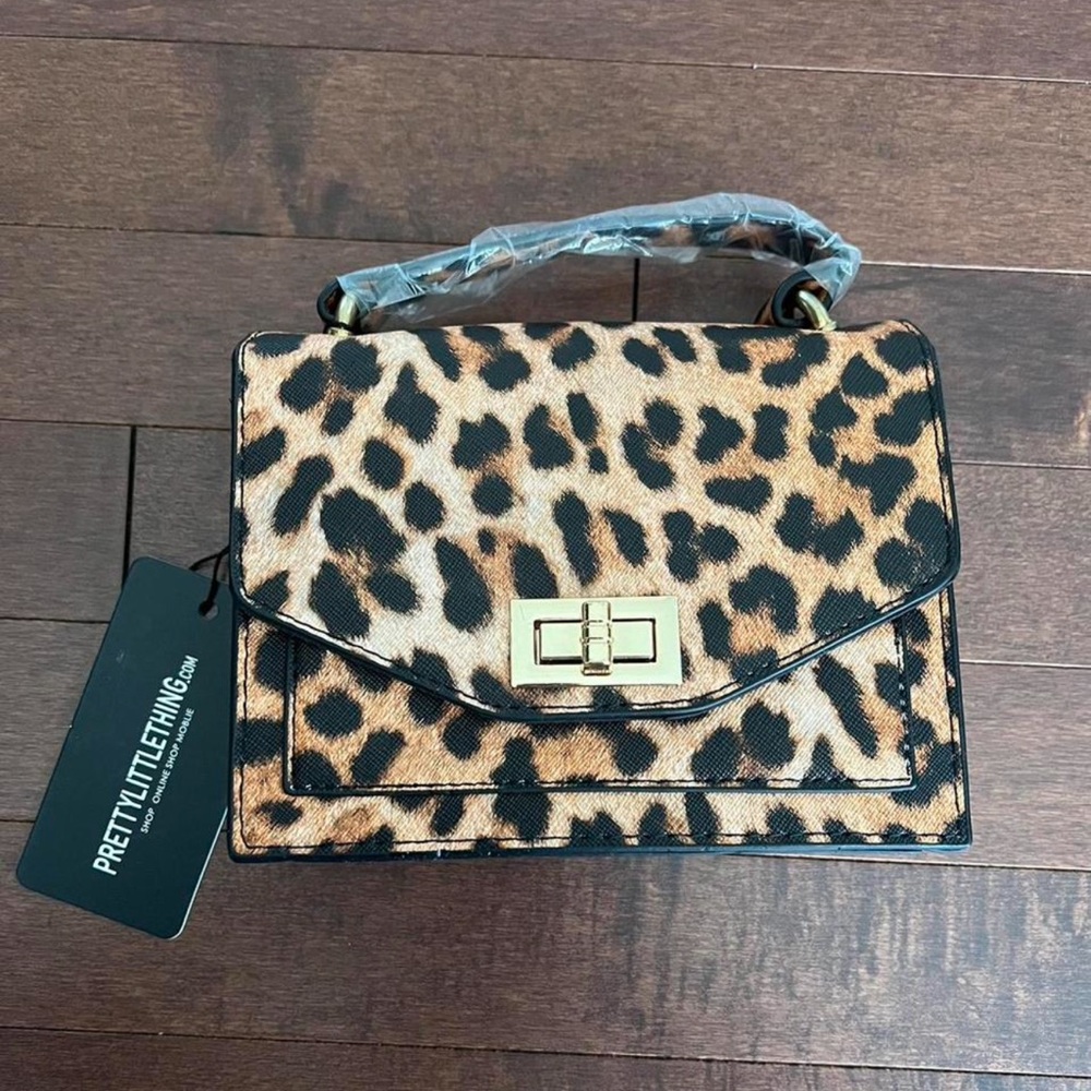 PrettyLittleThing Leopard Print Handbag
